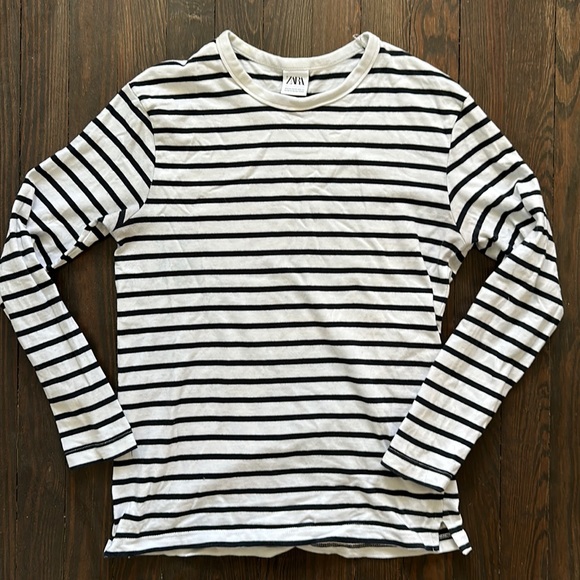 Zara Shirts Mens Zara Striped Long Sleeve Shirt Sz M Poshmark